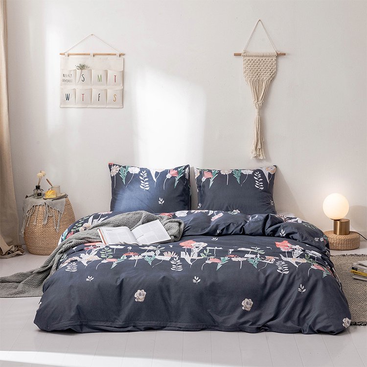 Home Textile Three-piece Hot-selling Amazon Hot Sale Duvet Cover Set Bedding 3 Sets - Image 3