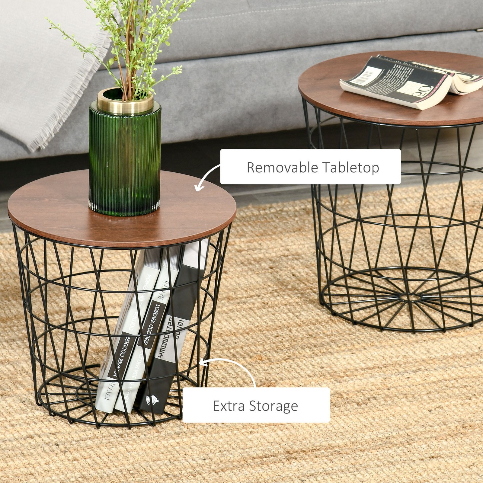End Tables Set of 2 - Image 3