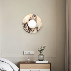 Background Wall Decoration High-grade Marble Bedroom Bedside Wall Lamp