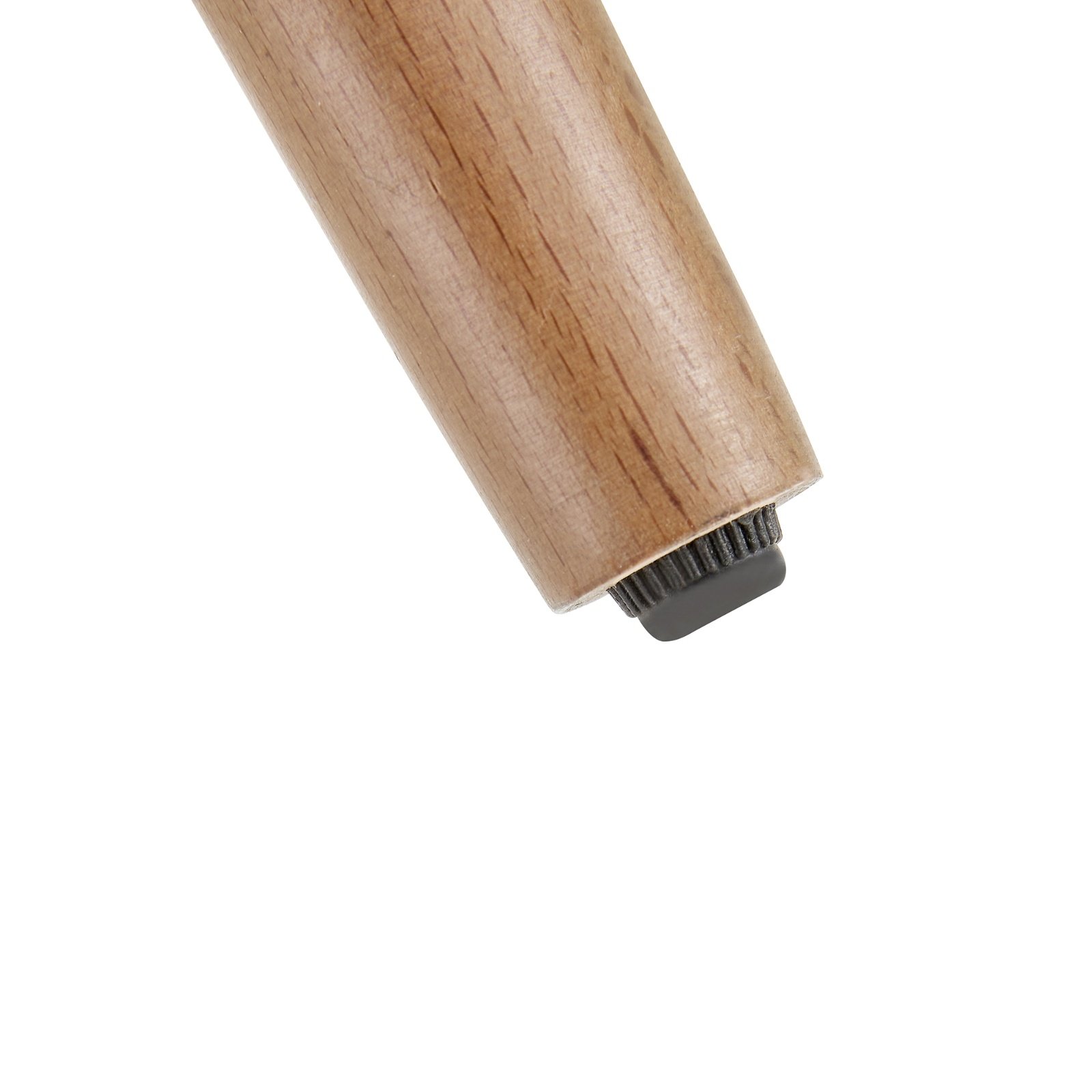 Transparent Oval Glass Coffee Table, 3-Layer Oak Leg Modern Living Room Table - Image 10