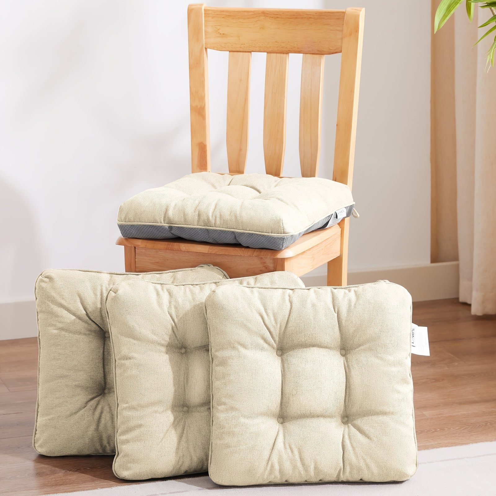 Set Of Memory Foam Chair Cushions Outdoor - Image 10