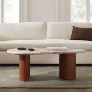 Alora Marble Coffee Table (44")