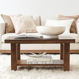 Reed Rectangular Coffee Table (36")