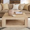Rockport Square Reclaimed Wood Coffee Table (44")