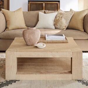 Rockport Square Reclaimed Wood Coffee Table (44")